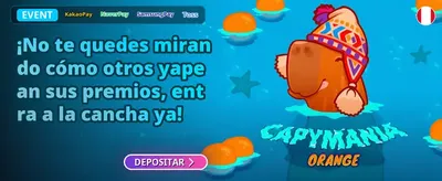 Interfaz de juego de pesca submarina con premios